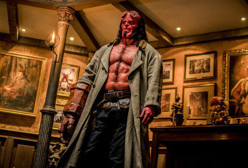 Review: If you're not a superfan, 'Hellboy' is hell, boy